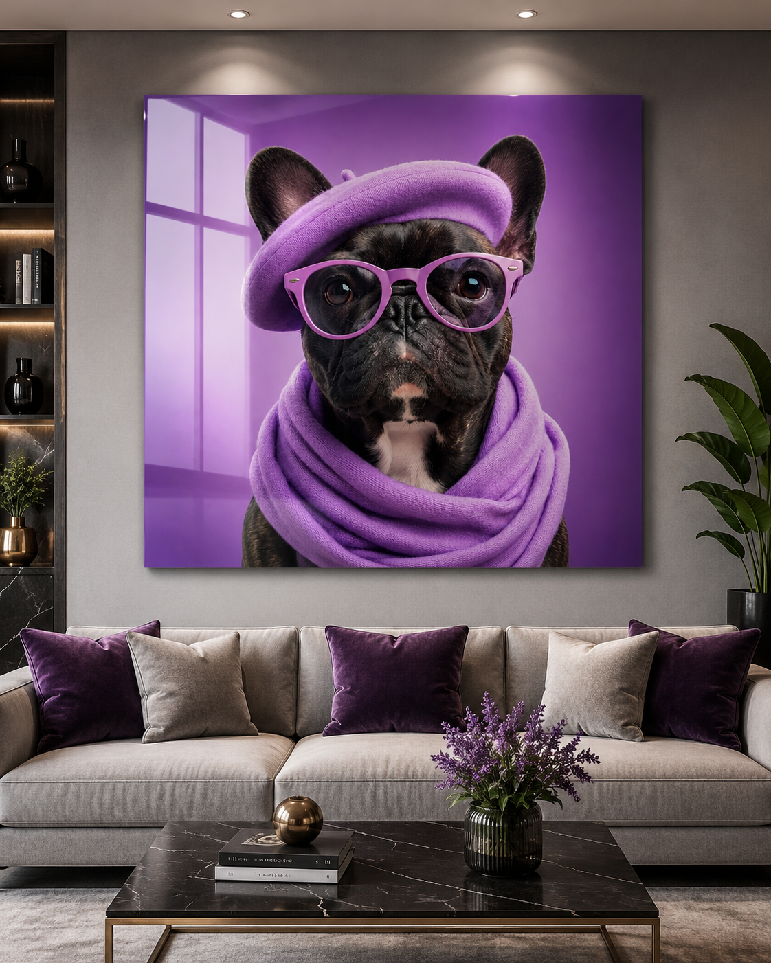 Purple Fashion Dog